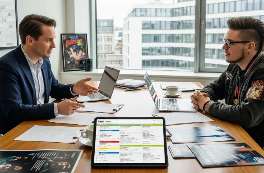 Die Kunst des Bandbookings: Insider-Perspektiven von Booking-Agenten und Veranstaltern