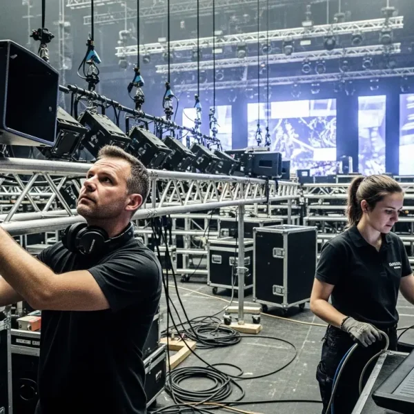 Hinter den Kulissen großer Tourneen: Logistik, Technik und…