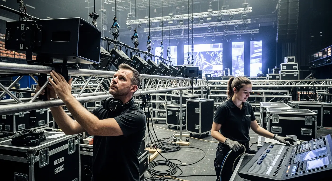 Hinter den Kulissen großer Tourneen: Logistik, Technik und die unsichtbaren Helden der Musikbranche